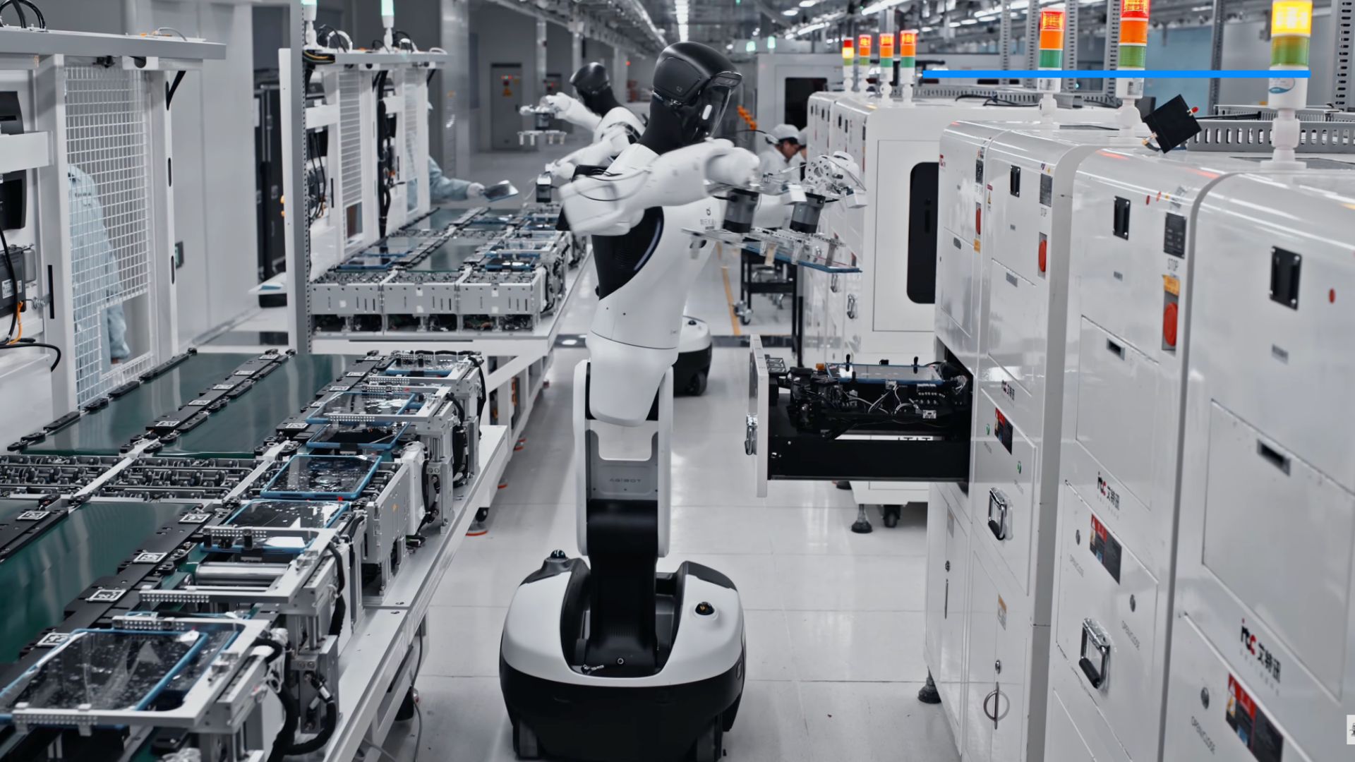 AgiBot UBTECH Factory Production 2025