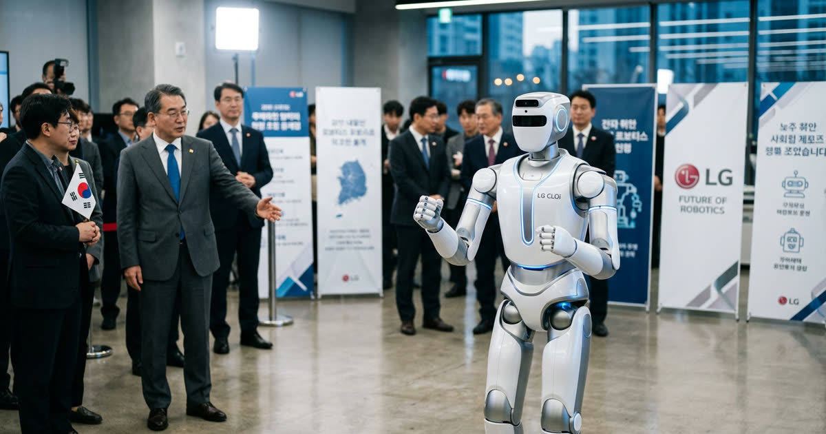 韓国、504億ウォンの「K-AIヒューマノイド計画」を始動——LGとWIRoboticsが中核パートナーに